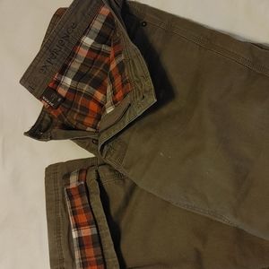Prana flannel lined jeans